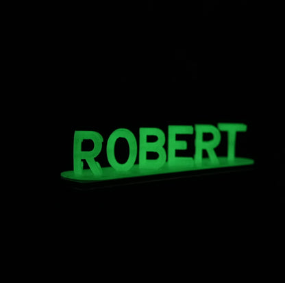 Luminous Dual Name Illusion Love 3d Printed Gift.