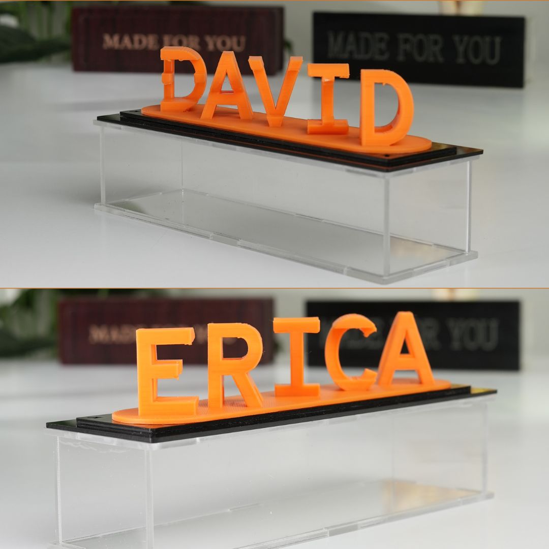 Dual name 3D illusion perfect gift