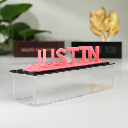 Personalized couples 3D illusion light