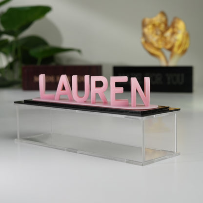 Personalized anniversary illusion lamp