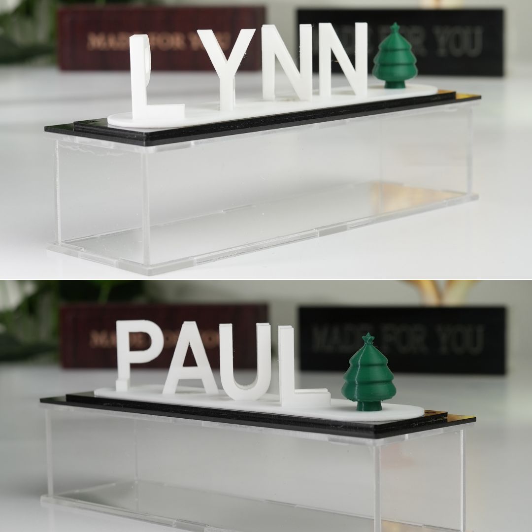 Couples illusion 3D printed lamp