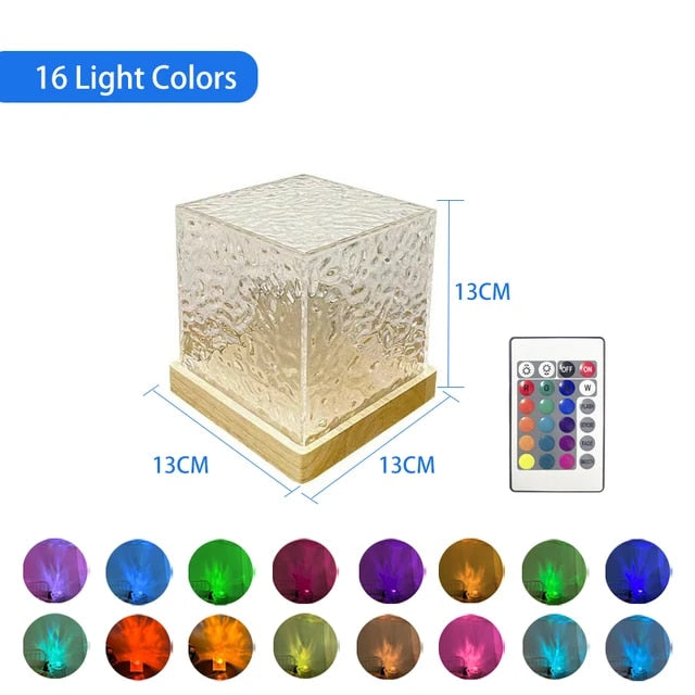 Crystal Cube Lamb 16 Colors