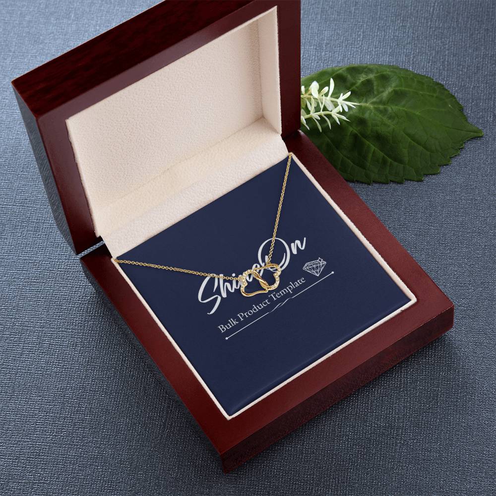 [Almost sold out] 10K PURE GOLD love necklace for eternal love