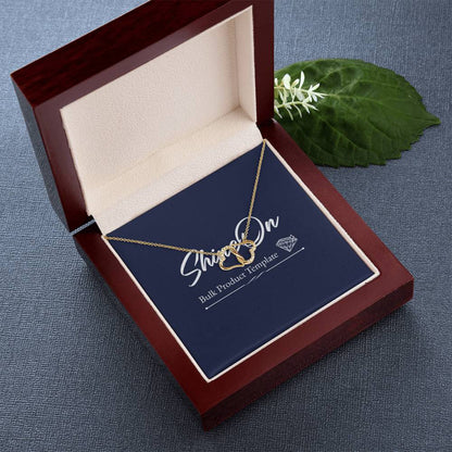 [Almost sold out] 10K PURE GOLD love necklace for eternal love