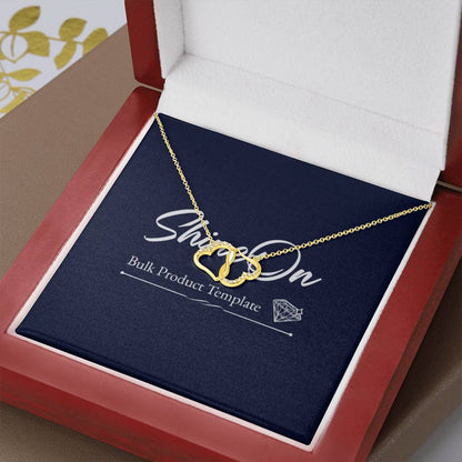 [Almost sold out] 10K PURE GOLD love necklace for eternal love