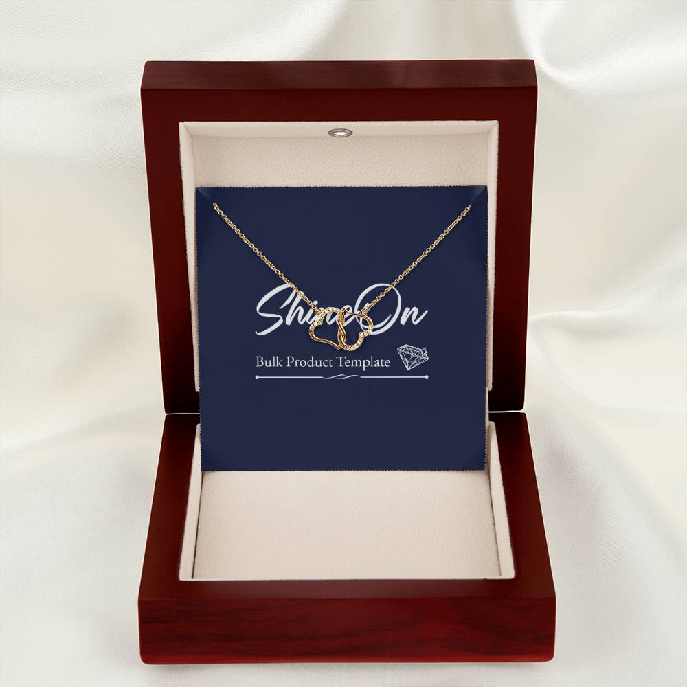 [Almost sold out] 10K PURE GOLD love necklace for eternal love