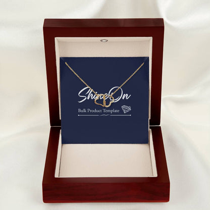 [Almost sold out] 10K PURE GOLD love necklace for eternal love