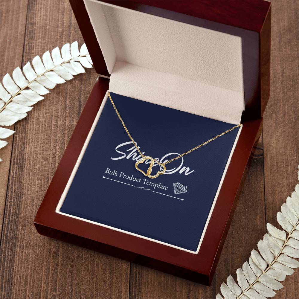 [Almost sold out] 10K PURE GOLD love necklace for eternal love
