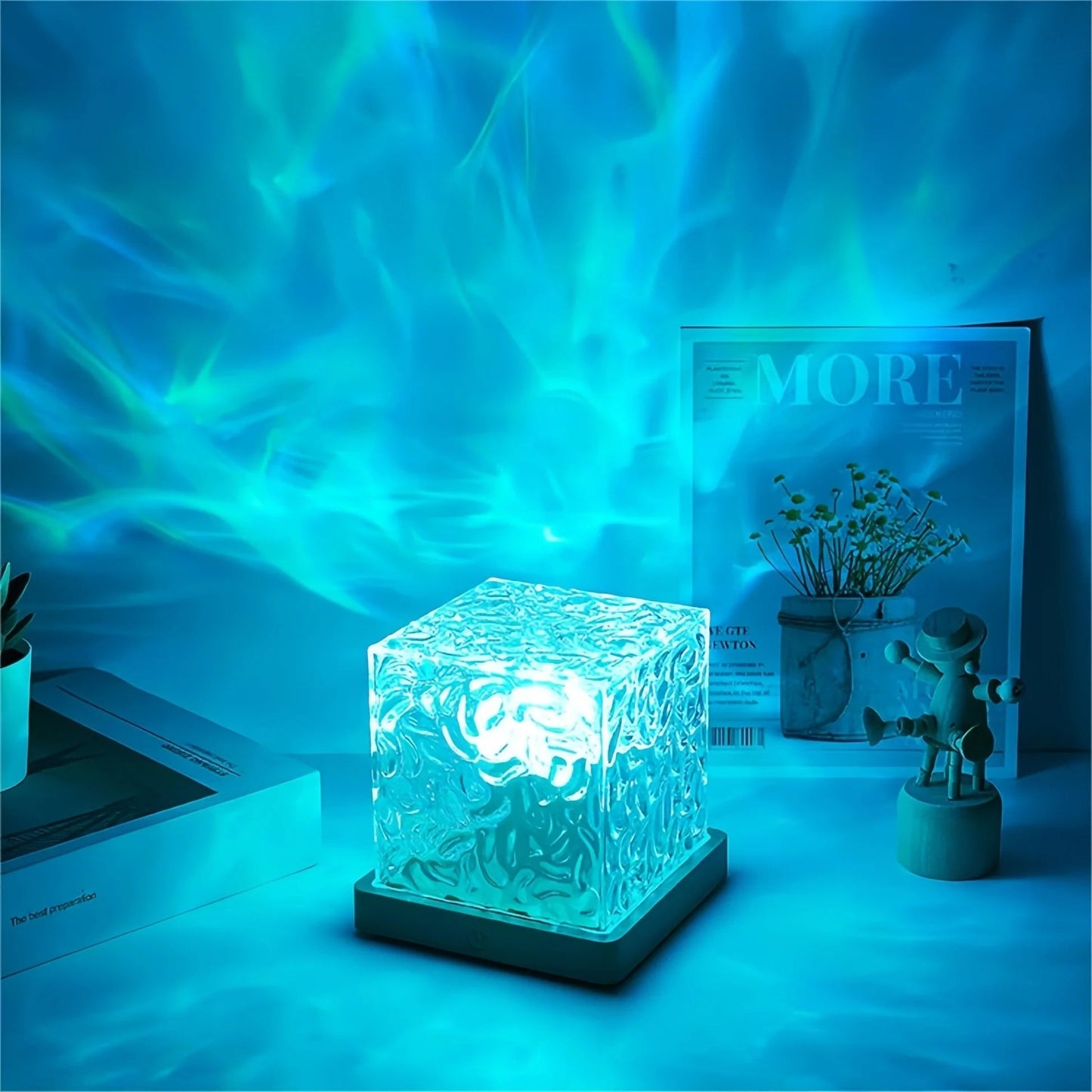 Crystal Cube Lamb 16 Colors