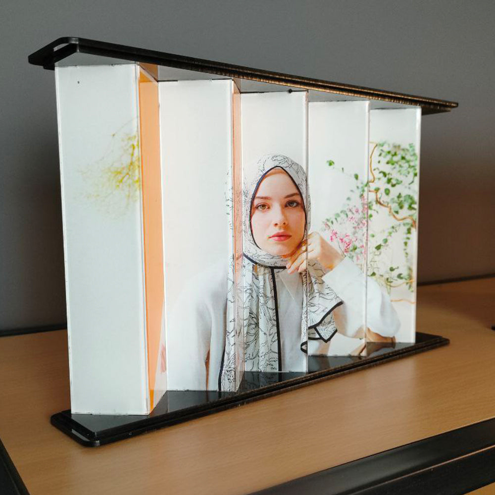 Dual Photo illusion love customized gift